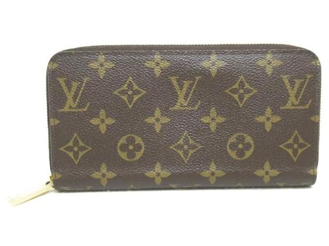 Louis Vuitton Clemence Geldbörse Canvas Lange Geldbörse M61298 in Gutem Zustand Leinwand  ref.1363254