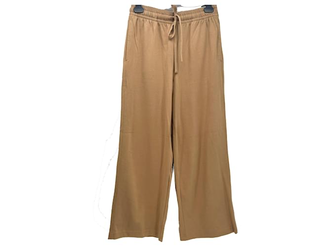 VINCE  Trousers T.International XS Polyester Camel  ref.1363301