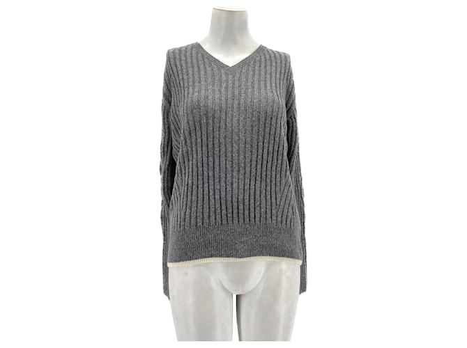 Autre Marque FALKE  Knitwear T.International S Wool Grey  ref.1363363