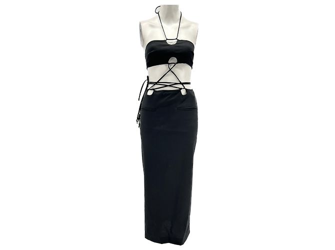 Autre Marque Christopher Esber dresses T.US 6 Wool Black