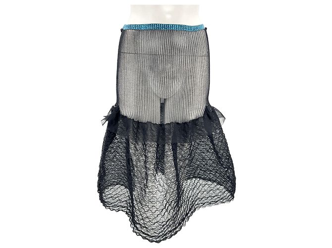 Autre Marque Nicht signiert / Unsignierte Röcke T.FR Einheitsgröße Polyester Schwarz