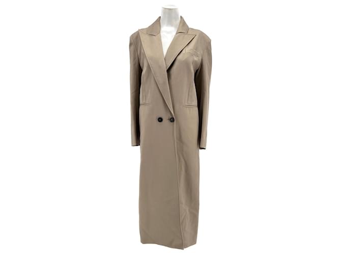 Autre Marque ATTIRE THE STUDIO  Coats T.International S Linen Beige  ref.1363391