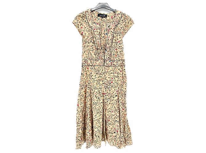Isabel Marant dresses T.US 1 Polyester Beige