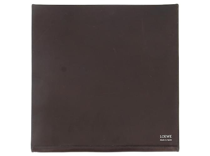 LOEWE  Clutch bags T.  leather Brown  ref.1363451