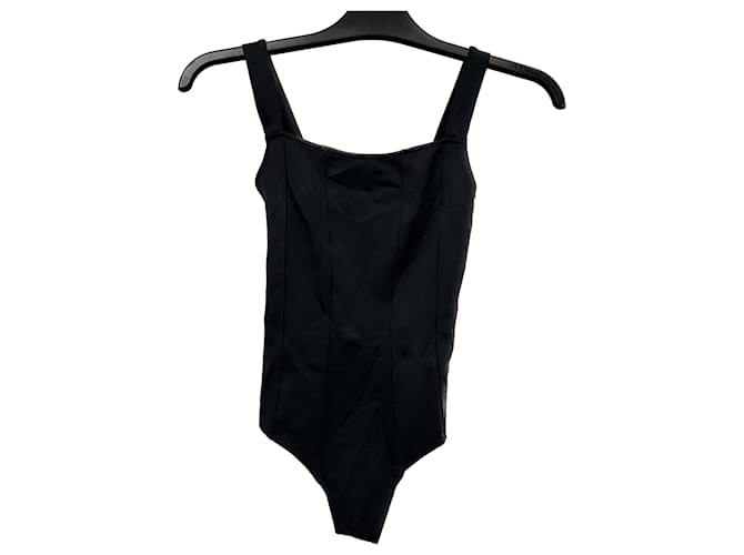 Autre Marque GOOD AMERICAN tops T.FR Taille Unique Polyester Black  ref.1363469