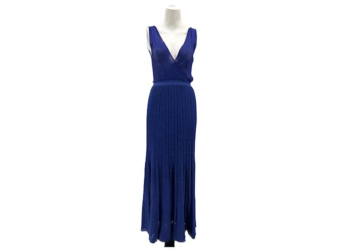 Vestidos MISSONI T.ISTO 38 Viscose Azul  ref.1363494