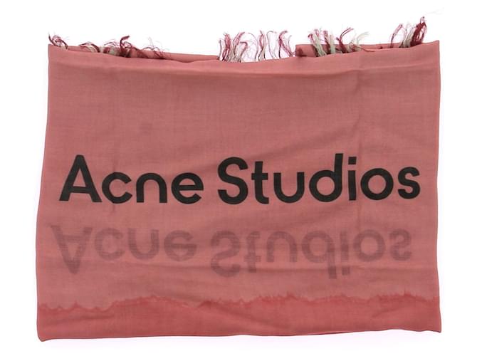 ACNE STUDIOS  Scarves T.  cotton Pink  ref.1363499