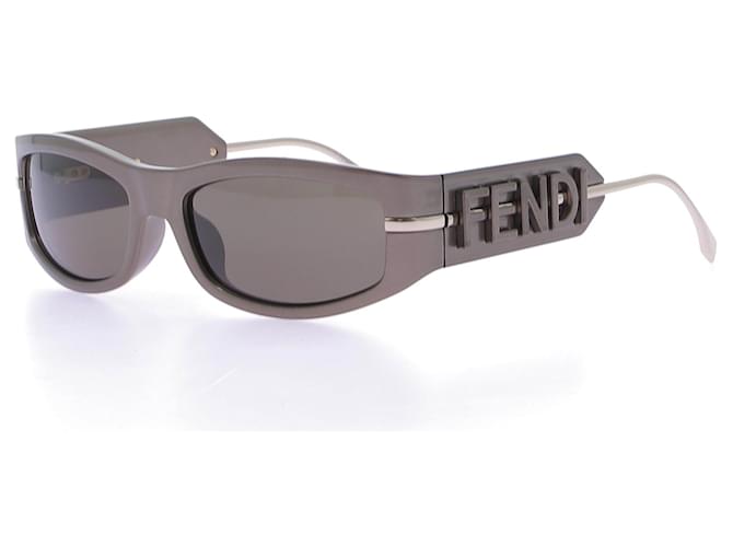 FENDI  Sunglasses T.  plastic Grey  ref.1363509