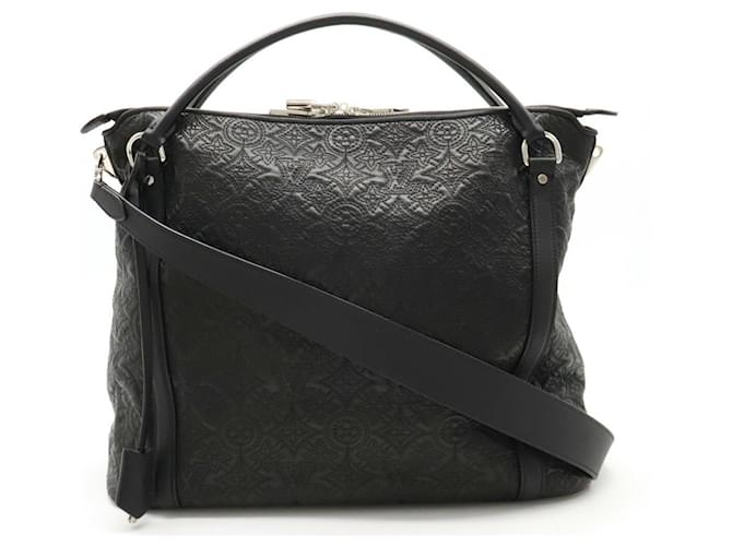 Louis Vuitton Antheia Schwarz Leder  ref.1363626