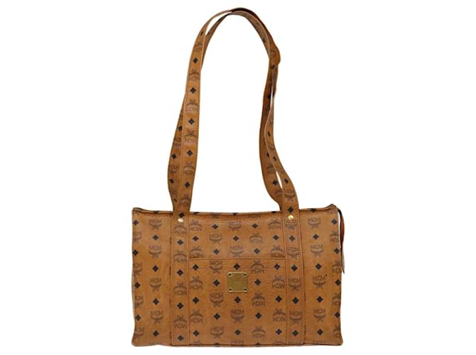 MCM Stark Visetos Toile Marron  ref.1363627