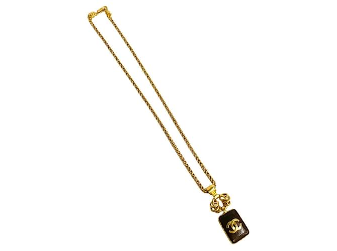 Timeless Chanel COCO Mark Golden Gold-plated  ref.1363681