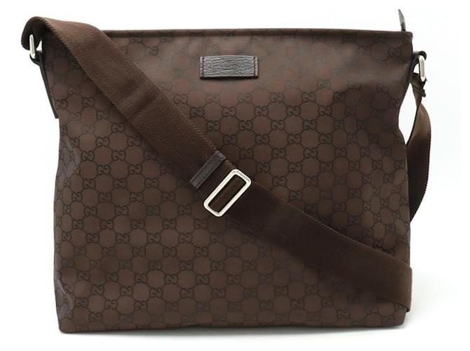 Gucci GG nylon Brown Cloth  ref.1363689