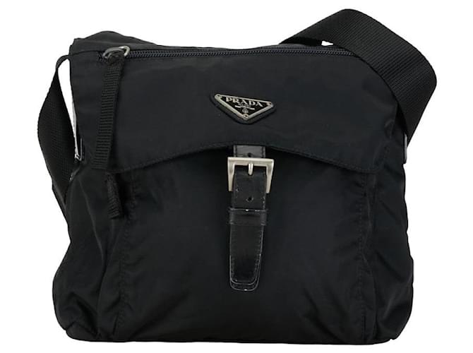 Prada Tessuto Crossbody Bag Canvas Crossbody Bag B5469 in good condition Cloth  ref.1363864