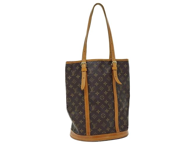 LOUIS VUITTON Monogram Bucket GM Shoulder Bag M42236 LV Auth 73059 Cloth  ref.1363985