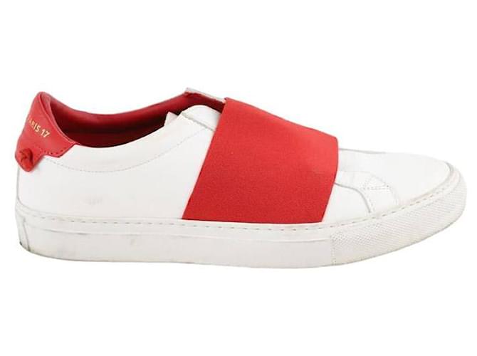 Givenchy Leather sneakers Red  ref.1363989