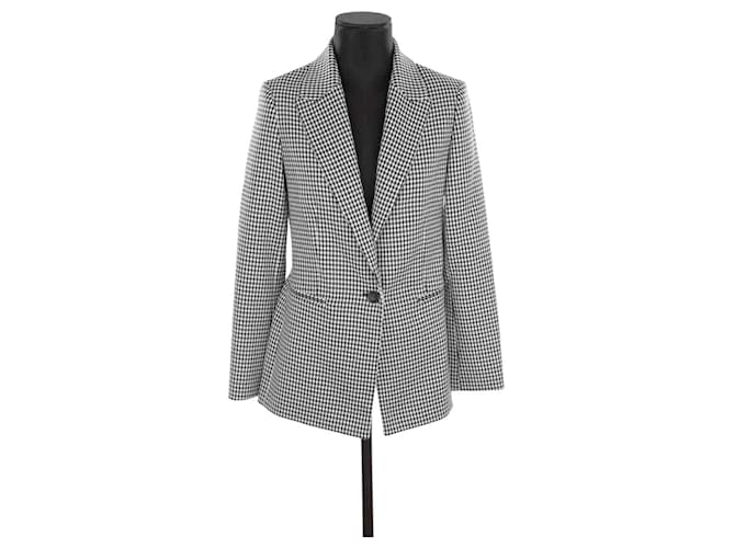 Maje Blazer en coton Noir  ref.1364093