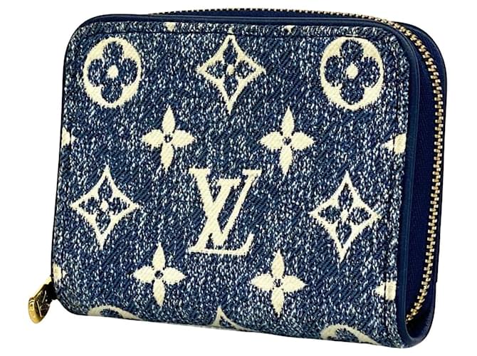 Bolsa Zippy da moeda de Louis Vuitton Azul  ref.1364225