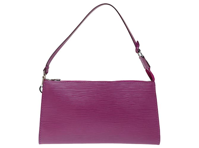 Louis Vuitton Pochette Accessoire Purple Leather  ref.1364405