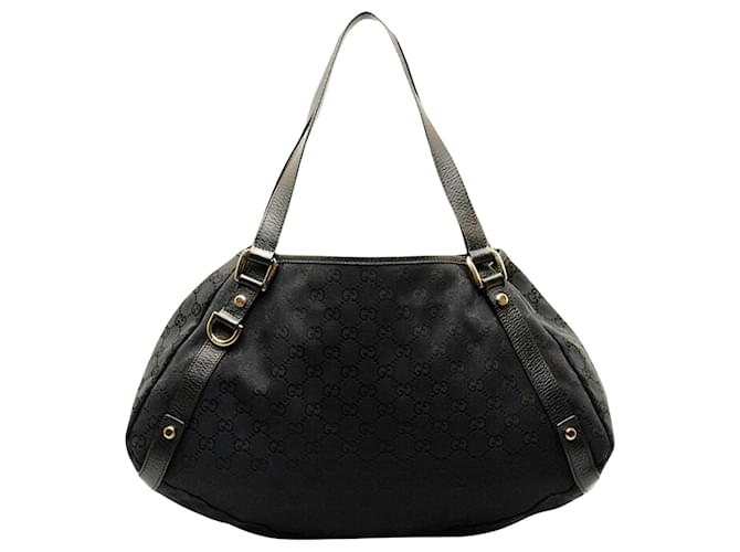 Abadía de Gucci Negro Lienzo  ref.1364513