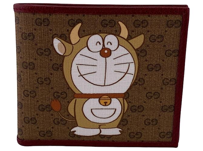 Gucci Doraemon Brown Cloth  ref.1364519