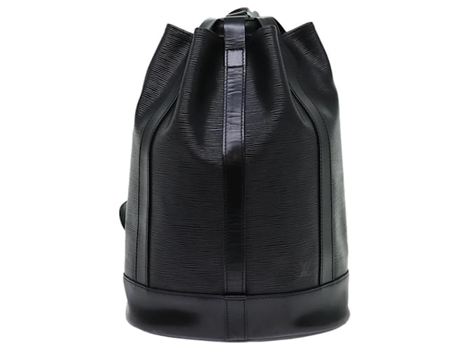 Louis Vuitton Randonnée Black Leather  ref.1364586
