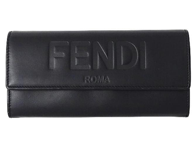 Fendi Black Leather  ref.1364744