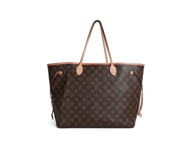 LOUIS VUITTON Handbags Neverfull Brown