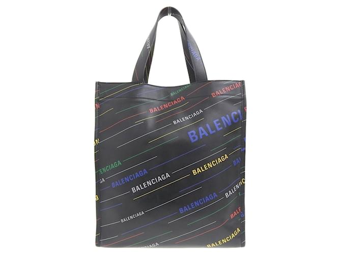 Balenciaga Market Shopper Black Leather  ref.1364900