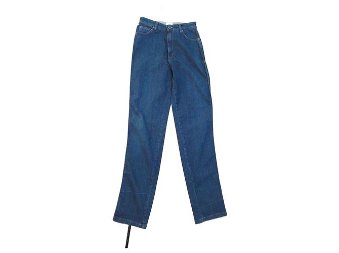 Jeans a Vita Alta Blu Cerruti 1881 Cotone Elastan