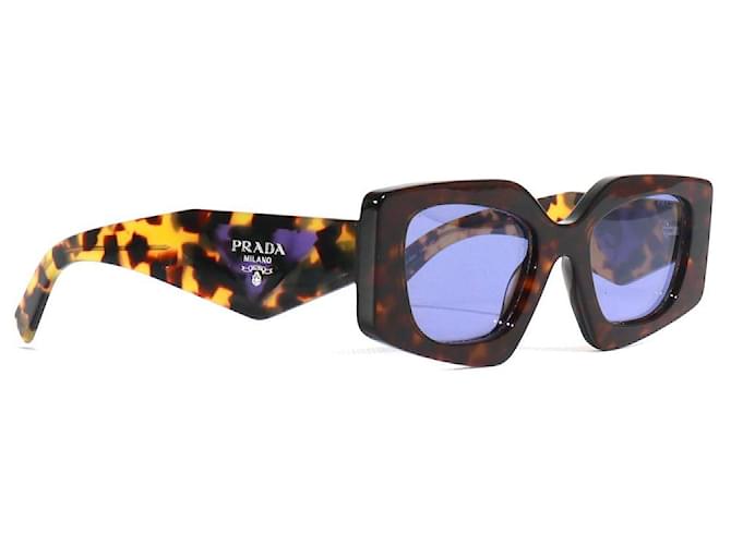Prada sunglasses Brown Plastic  ref.1365026