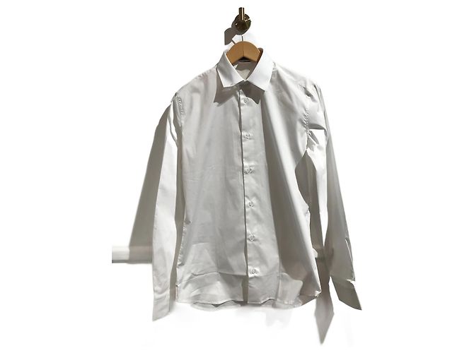 Camisas CHANEL T.Internacional XS Algodón Blanco