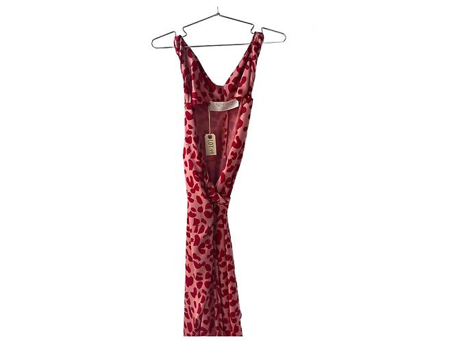 David Szeto S/S 2008 Vestito di seta Rosso