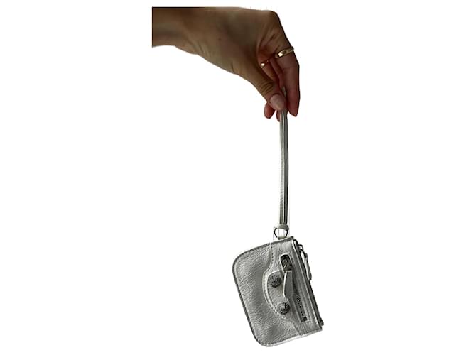 Balenciaga Le Cagole Coin Purse Leather ref.1365148 - Joli
