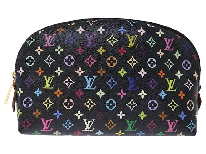 Bolsa cosmética Louis Vuitton Multicor Lona  ref.1365208