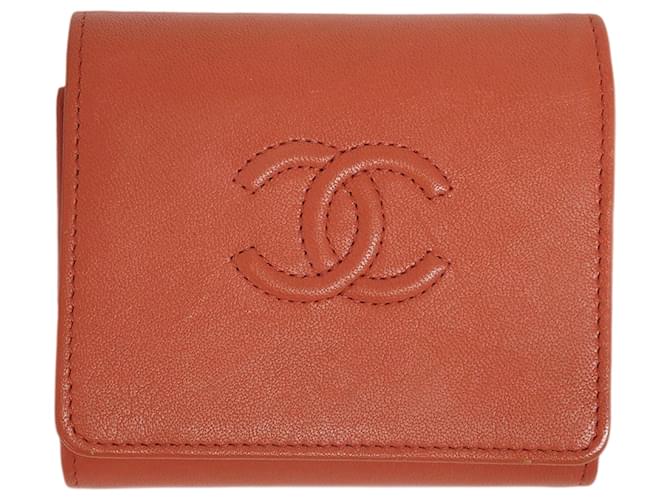 Chanel COCO Mark Pink Leather  ref.1365271
