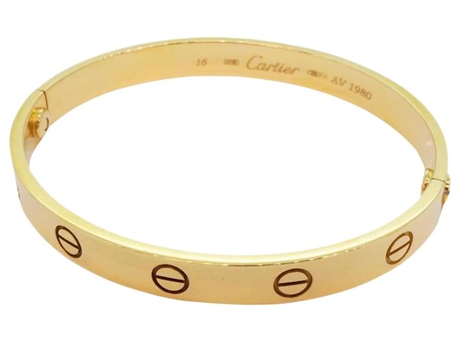 Cartier Love Dorado Oro amarillo  ref.1365338