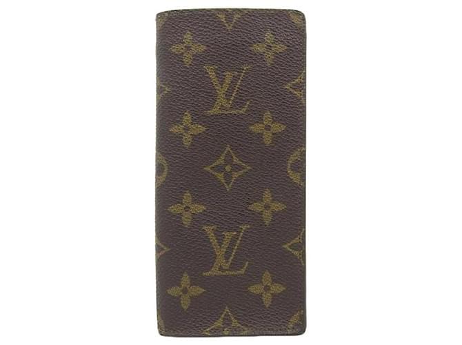 Louis Vuitton Etui Lunette Sample Canvas Autre M62962 en bon état Toile  ref.1365566