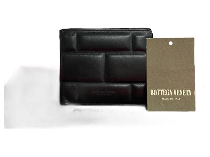 Bottega Veneta Padded Leather Bifold Wallet Leather Short Wallet 30922 in good condition  ref.1365604