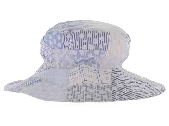 Autre Marque NON SIGNE / UNSIGNED  Hats T.International S Cloth Blue  ref.1365618