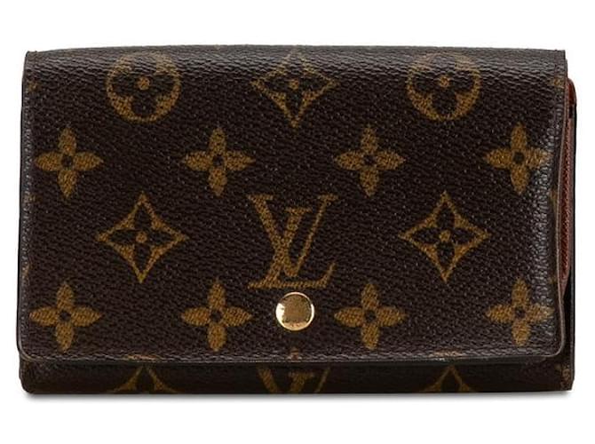 Louis Vuitton Monogram Canvas Wallet Leather Long Wallet M61730 in good condition  ref.1365647
