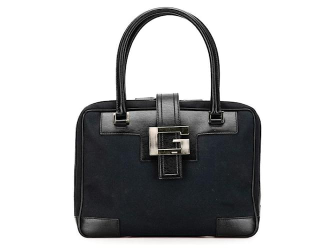 Borsa a mano in tela con logo G Gucci 001 5155 in buone condizioni  ref.1365668