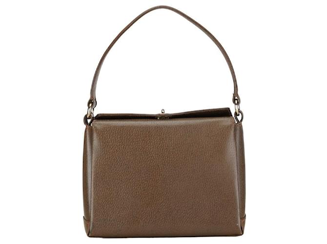 Sac à main en cuir Gucci Sac à main en cuir en bon état  ref.1365686