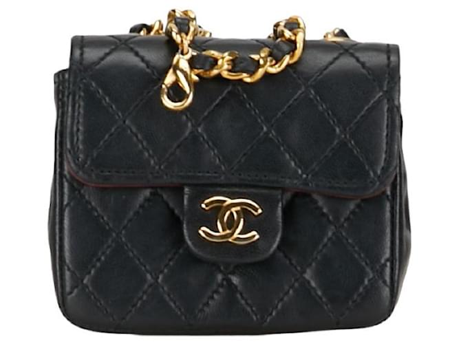 Chanel CC Mini Matelasse Handbag  Leather Other in Good condition  ref.1365691