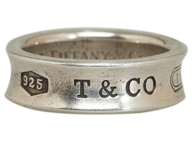 TIFFANY & CO 1837 Band Ring Metal Ring in Good condition  ref.1365731