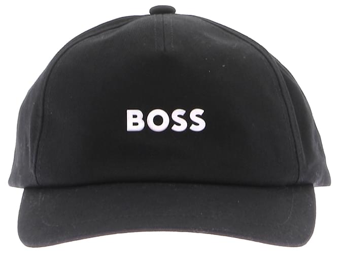 HUGO BOSS Hüte T.Internationale S-Baumwolle Schwarz  ref.1365775