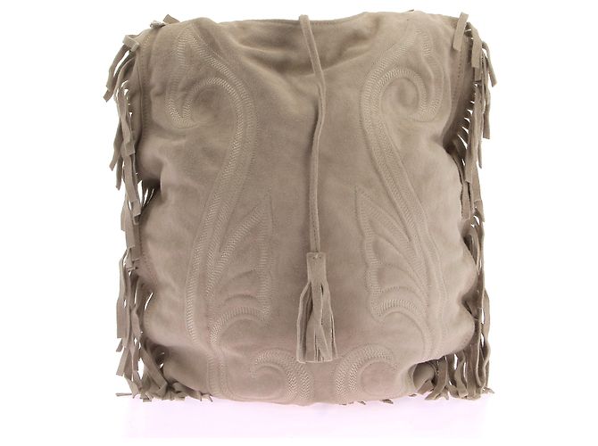 MINORITY  Handbags T.  Suede Beige