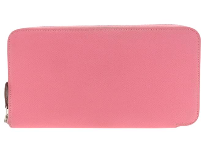 Hermès Azap Rosa Couro  ref.1365849