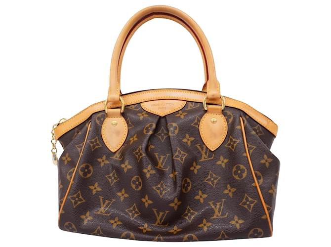 Louis Vuitton Tivoli Brown Cloth  ref.1365850