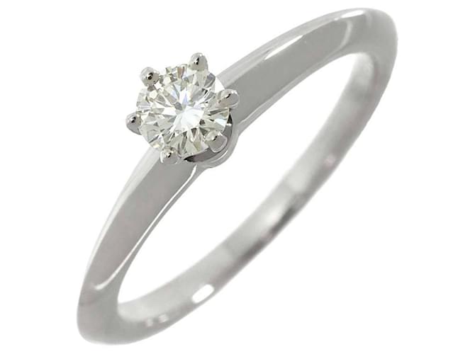 Solitaire Tiffany & Co Platine Argenté  ref.1365888