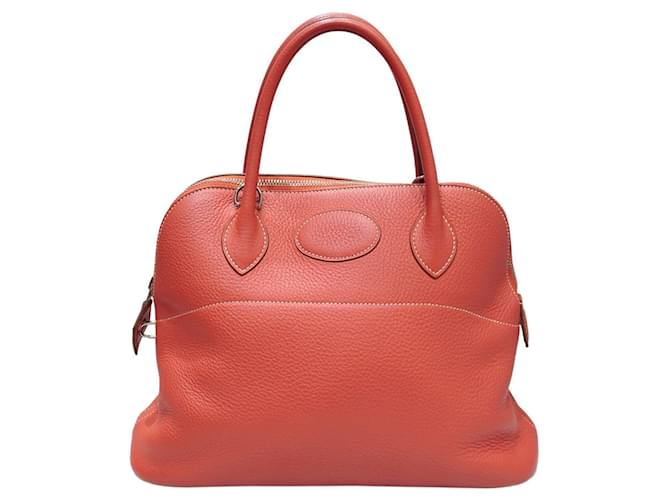 Hermès Hermes Bolide Orange Leather  ref.1365899